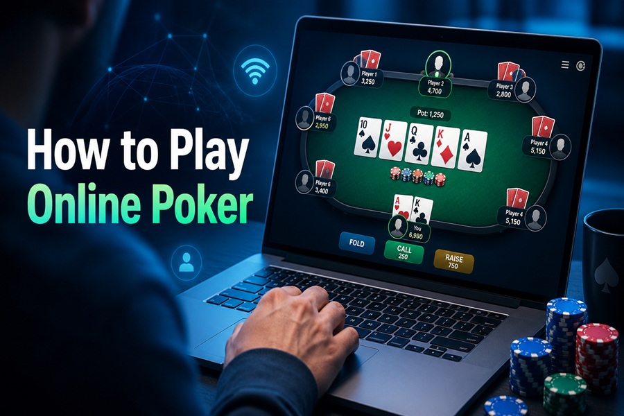 how to play online poker